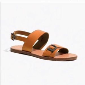 Madewell Boardwalk Leather Sandals